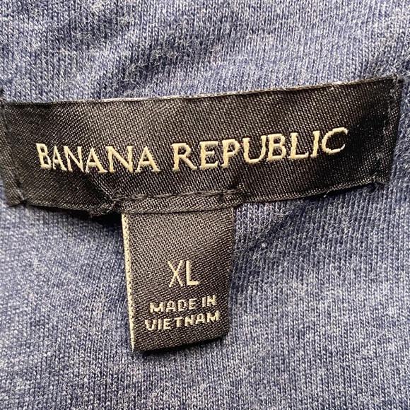 Banana Republic Men's Dark Blue Quilted Vest NWOT - Picture 2 of 11